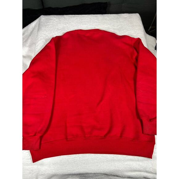 Vintage Roosevelt-Wilson Presidents Sweatshirt Red JERZEES Super Sweats USA Made - Picture 8 of 10
